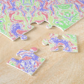 Puzzle Kaleidoscope coloré (Côté)