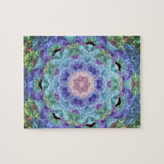 Puzzle Kaleidoscope en bleu... (Horizontal)