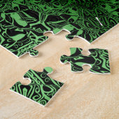 Puzzle Kaléidoscope vert (Côté)