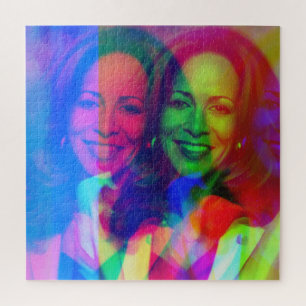 Puzzle Kamala Harris 2024 mon président est un noir et un