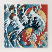 Puzzle Kanagawa Japonais La grande vague (Horizontal)