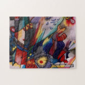 Puzzle Kandinsky 1913 Peinture artistique Abstraite (Horizontal)