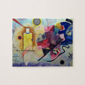 Puzzle Kandinsky 1925/jaune/rouge/bleu/pixdezines (Horizontal)