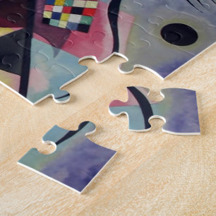 Puzzle Kandinsky 1925/jaune/rouge/bleu/pixdezines