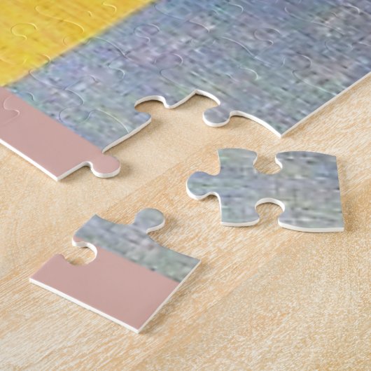 Puzzle Kandinsky - Après La Droite - À Gauche Jigsaw Puzz (Côté)