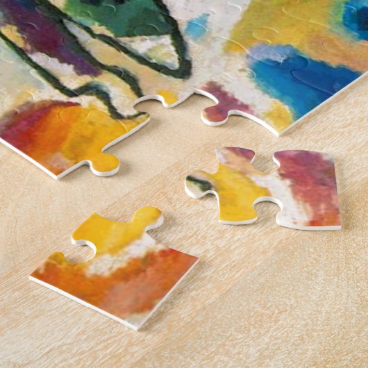 Puzzle Kandinsky Composition IV Oeuvre Abstraite Moderne (Côté)