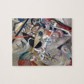 Puzzle Kandinsky En Gris Oeuvre Abstraite (Horizontal)