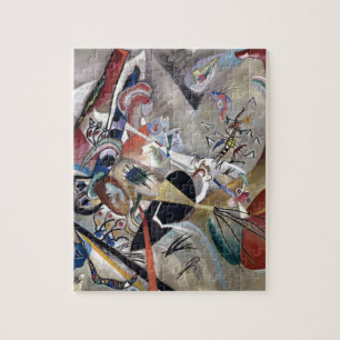 Puzzle Kandinsky En Gris Oeuvre Abstraite