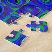 Puzzle Kandinsky Farbstudie Carrés Bleus Cercle Carré  (Côté)