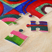 Puzzle Kandinsky Farbstudie Quadrates Cercles Art  (Côté)
