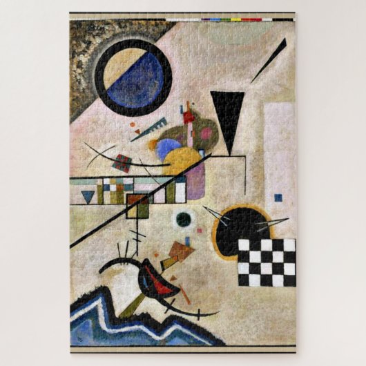 Puzzle Kandinsky - Les accords s'opposent (Vertical)