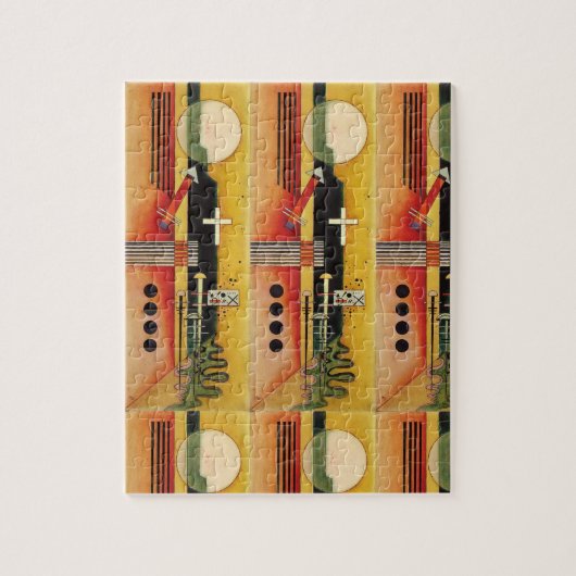 Puzzle Kandinsky Moderne peinture Abstraite (Vertical)