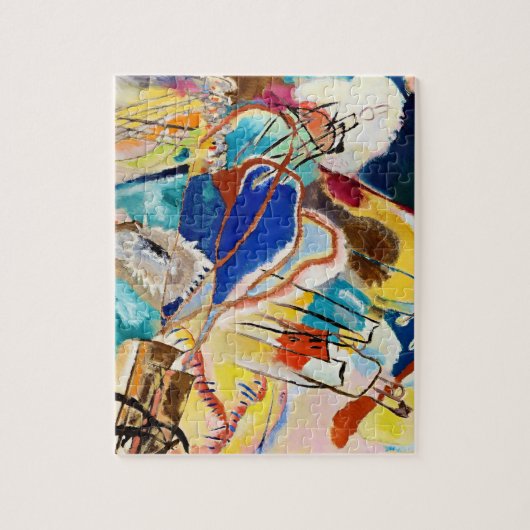 Puzzle Kandinsky Moderne peinture Abstraite (Vertical)