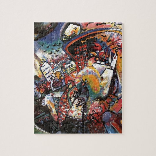 Puzzle Kandinsky Moscou I Cityscape peinture Abstraite (Vertical)