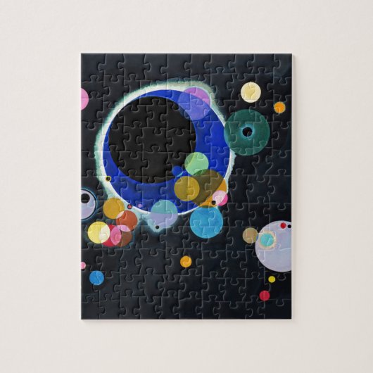 Puzzle Kandinsky Plusieurs Cercles Artwork (Vertical)