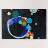 Puzzle Kandinsky Plusieurs cercles Peinture d'art Abstrai (Horizontal)