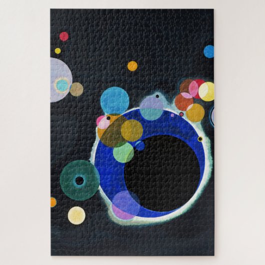 Puzzle Kandinsky Plusieurs cercles Peinture d'art Abstrai (Vertical)