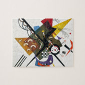 Puzzle Kandinsky Sur Blanc Deux Peintures Abstraites (Horizontal)