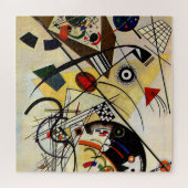 Puzzle Kandinsky - Transverse Line, abstract art (Horizontal)
