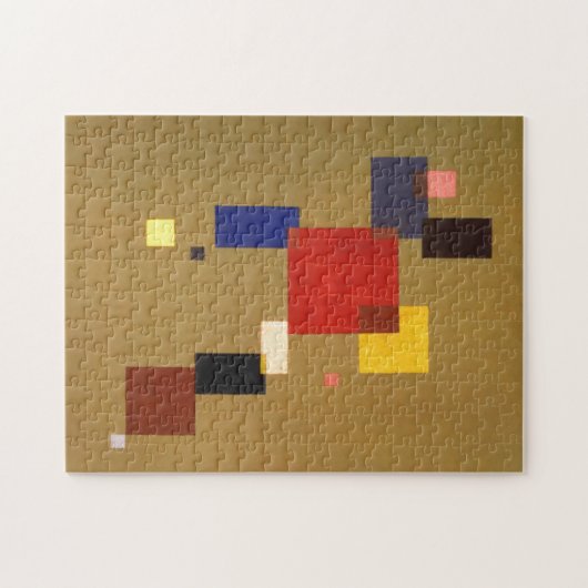 Puzzle Kandinsky Treize Rectangles peinture Abstraite (Horizontal)