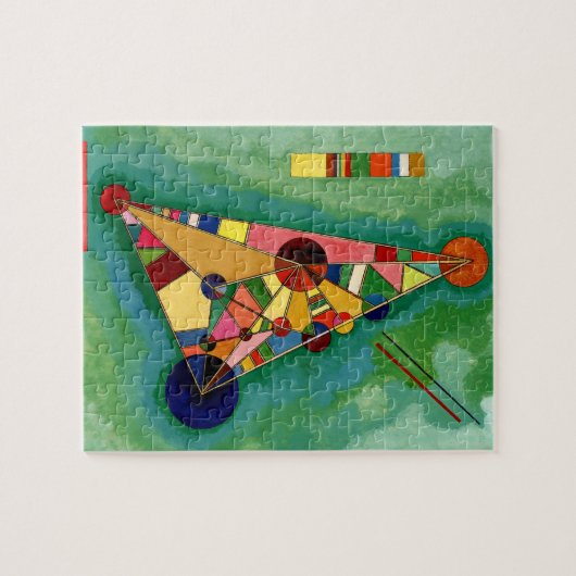 Puzzle Kandinsky - Triangle multicolore (Horizontal)