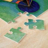 Puzzle Kandinsky - Triangle multicolore (Côté)