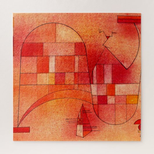 Puzzle Kandinsky - Yellow Pink (Vertical)
