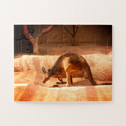 Puzzle Kangaroo (Horizontal)
