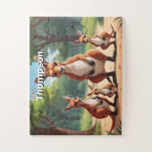 Puzzle Kangaroo Kingdom Personnalisé (Vertical)
