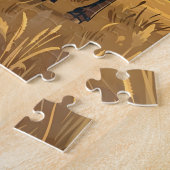 Puzzle Kansas Bison Vintage (Côté)