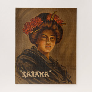Puzzle Karama Japonaise Geisha Oiran Girl Courtesan