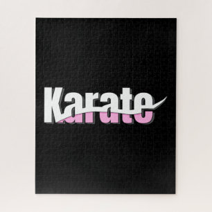 Puzzle Karate Martial Arts Girl Rose