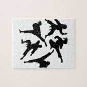 Puzzle Karate moderne tendance / Taekwondo / judo (Horizontal)