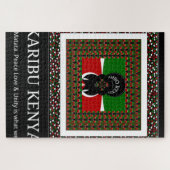 Puzzle Karibu Kenya Hakuna Matata (Horizontal)