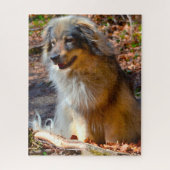 Puzzle Karst Shepherd Dog. (Vertical)