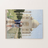 Puzzle Kate et William - Taj Mahal (Horizontal)