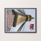 Puzzle Katmandou - Boudhanath Stupa - Népal - (Horizontal)