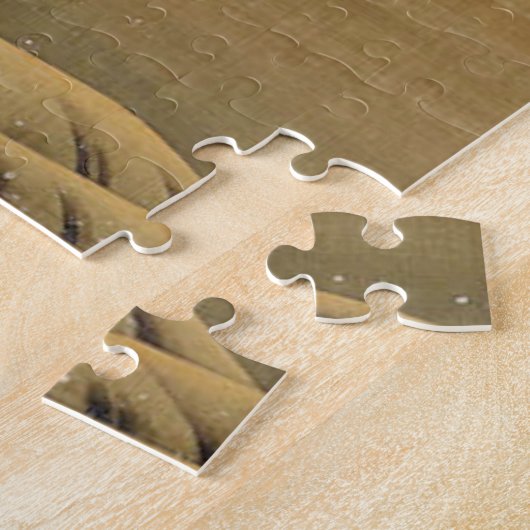 Puzzle Katsushika Hokusai Garçon regardant le Mont Fuji (Côté)