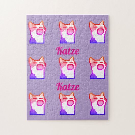 Puzzle Katze (Vertical)