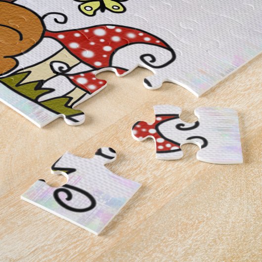 Puzzle Katze unterm Baum (Côté)