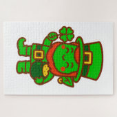 Puzzle Kawaii Lucky Leprechaun (Horizontal)