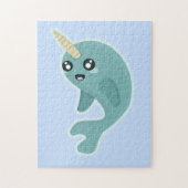 Puzzle Kawaii Narwhal (Vertical)