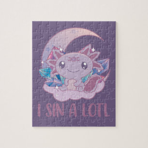 Puzzle Kawaii Pastel Couleurs gothique mignonne Goth Axol