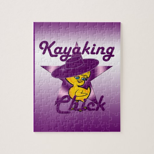 Puzzle Kayak Chick #9 (Vertical)