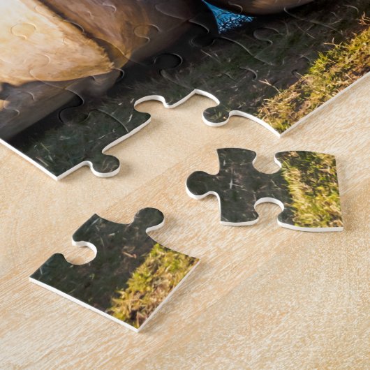 Puzzle Kayaks by the river (Côté)
