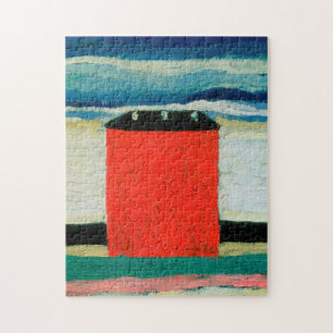 Puzzle Kazimir Malevich - Maison rouge