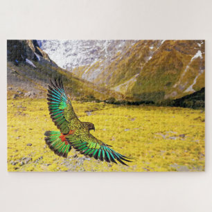 Puzzle Kea Parrot en Nouvelle-Zélande