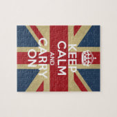Puzzle Keep Calm and Carry (Horizontal)