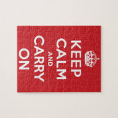 Puzzle Keep Calm and Carry (Horizontal)