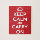 Puzzle Keep Calm and Carry (Vertical)